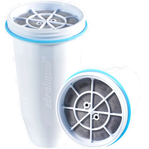 Zeroliquid Upgraded ZR-001, ZR-017, ZR-004 Water Filter Replacement with 0 TDS 6-Stage Filtration System for Longer Life, Replacement Water Filters for Pitchers, Perfect for Hard Water Area (2 pack)
