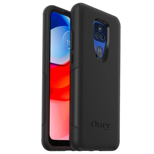 OtterBox moto g play (2021) Commuter Series Lite Case - BLACK, slim & tough, pocket-friendly, with open access to ports and speakers (no port covers),