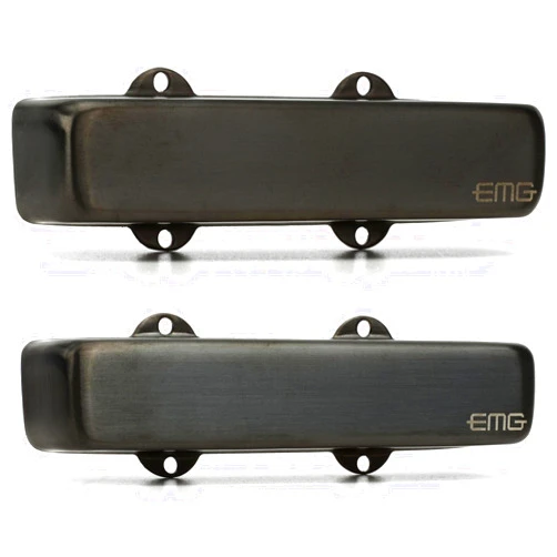 EMG Robert Trujillo Riptide J Bass Guitar Pickup Set, Brushed Black Chrome (7120.00)