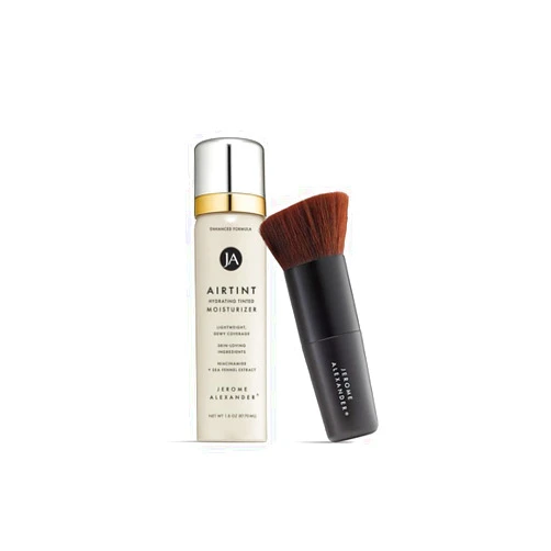 Jerome Alexander MagicMinerals AirTint Tinted Moisturizer AirBrush Spray Light | Tinted Moisturizer Spray with Anti-Aging Ingredients | Fair |2PC