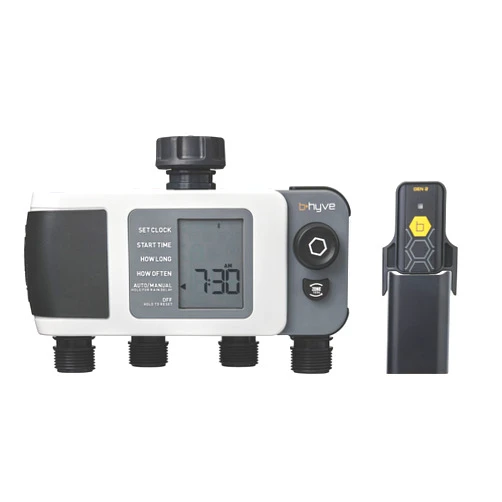 Orbit 24639 B-hyve XD 4-Port Smart Hose Watering Timer with Wi-Fi Hub
