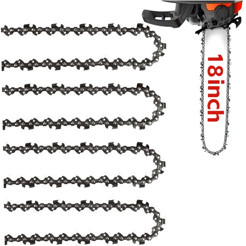 RIHYTAC 4 Pack 18 Inch Chainsaw Chain 62 Drive Links 050