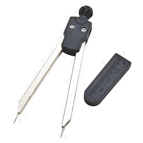 ADC American Diagnostic 395Q ADC 395 EKG Hardened Steel Measuring Caliper, Measures up to 4.75