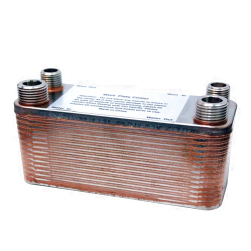 Pro Flow Dynamics PC-050-30 Homebrew Beer Wort Chiller - 30 Plates