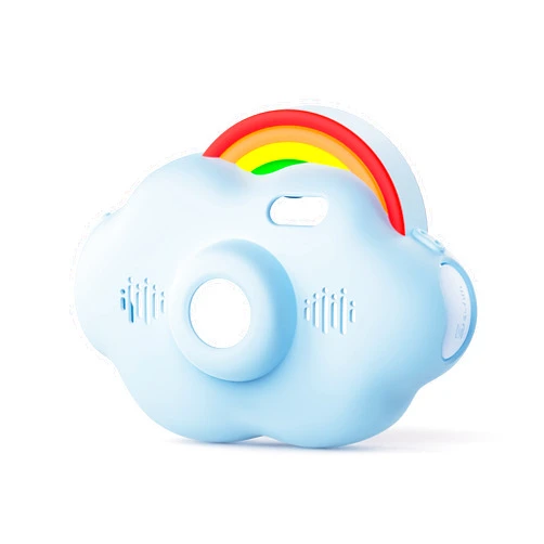 Selvim kids camera cases blue