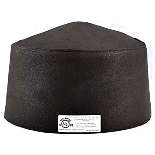 Tenmat FF109-350 Fire Rated Large 1 Hour Light Cover, Fits Most Popular Fixtures, Significant Labor Savings, 60-Min. Protection, Reduces Heat Loss Through The Fixture, 11