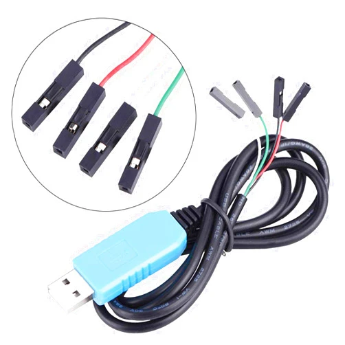 DGZZI PL2303TA Debug Console Cable 1PC PL2303TA USB to TTL Serial Cable Debug Console Cable for Raspberry Pi
