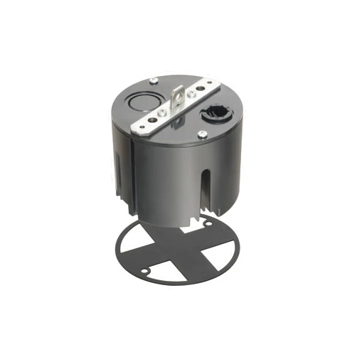Arlington FB428SC Plastic with Metal Hanger T-Box with Hanger 4.365-Inch x 3-7/8-Inch 28-Cubic-Inch Black