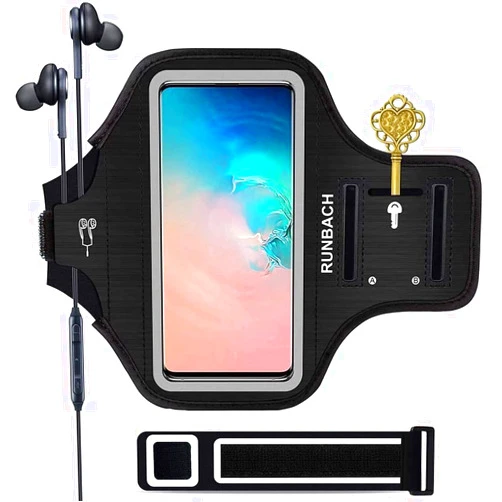RUNBACH Armband for Samsung Galaxy S24/S23/S22/S21/S20/S10/S9/S8 up to 6.2