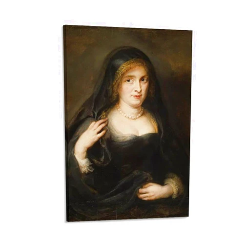 Generic Peter Paul Rubens Art Poster Portrait of A Woman, Probably Susanna Lunden Canvas Wall Art Prints Poster Gifts Photo Picture Painting Posters Room Decor Home Decorative 12x18inch(30x45cm)