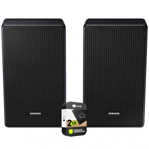 Samsung SWA-9500S/ZA Wireless Rear Speaker Kit w/Dolby Atmos for Soundbar Surround Sound (Renewed) Bundle with 2 YR CPS Enhanced Protection Pack