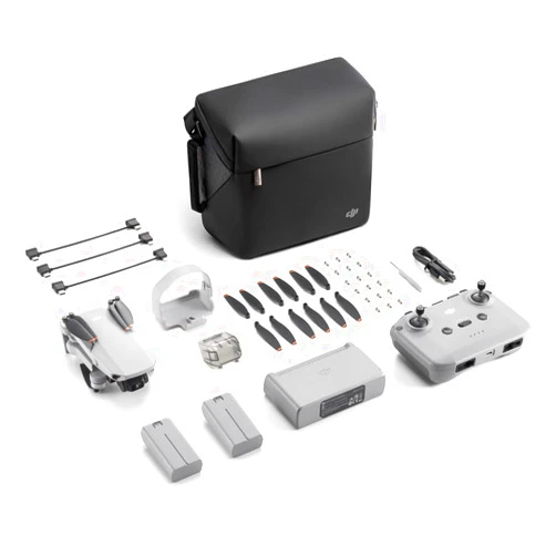 DJI Mini 2 SE Fly More Combo, Mini Drone with 10km Video Transmission, 3 Batteries for 93 Mins Max Flight Time, Under 249 g, QHD Video, Auto Return to Home, QuickShots, Drone with Camera for Beginners