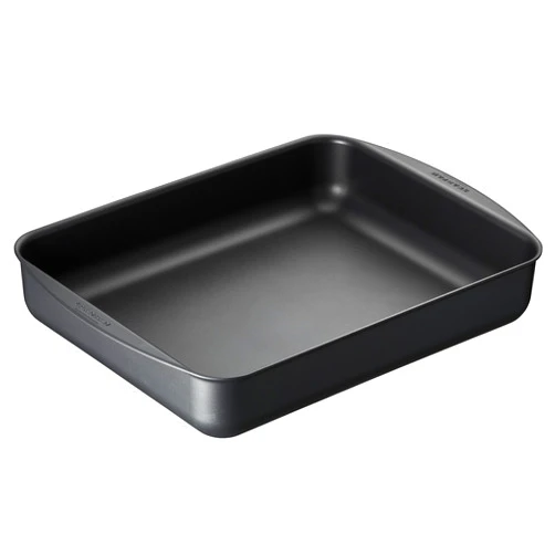 Scanpan Classic 7.5 QT (17 inch x 12.5 inch) Nonstick Roasting Pan – Compatible with Gas and Electric Stovetops, Metal Utensil Safe, Oven Safe to 500°F, Dishwasher Safe