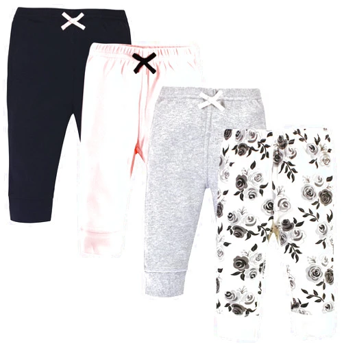 Touched by Nature Baby Girls' Organic Cotton Pants