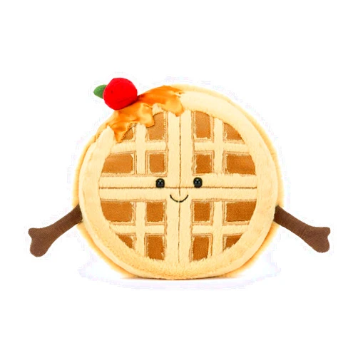 JELLYCAT Amuseables Waffle Gauffre Rene