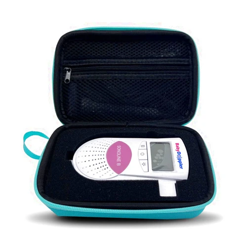 Baby Doppler Travel Case for Sonoline B Fetal Doppler, the Official Hermitshell Hard Bag/Storage case - Fits Baby Doppler Heartbeat Monitor (CASE ONLY, Device Sold Separately)