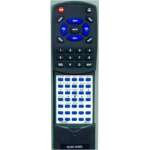 Redi-Remote Replacement Remote Control for PANASONIC SCPM12, SAPM11, N2QAGB000007, SCPM11, SAPM12