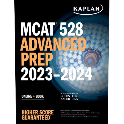 By Kaplan Test Prep (Author) MCAT 528 Advanced Prep 2023-2024: Online + Book (Kaplan Test Prep)