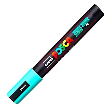 posca PX198036000 Art Paint Marker, Aqua Green