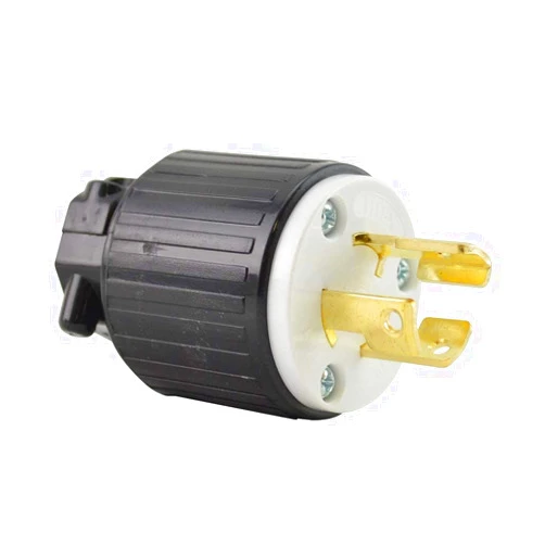 Superior Electric YGA026 Twist Lock Electrical Plug - 3P 15A 125V, NEMA L5-15P - Pack of 5