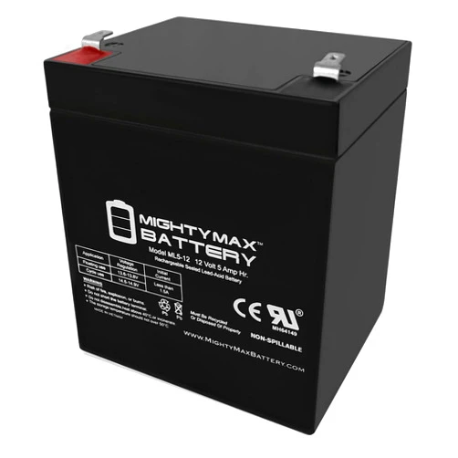 Mighty Max Battery 12V 5AH SLA Replacement Battery Compatible with Sigmas SP12-5.5HR