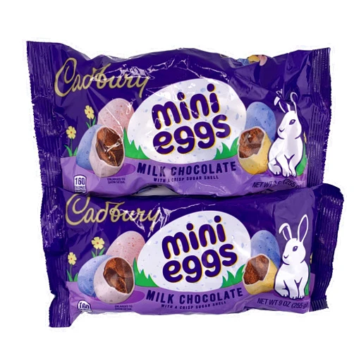 Snackivore Mini Eggs Milk Chocolate Easter Candy Pack of 2 x 9oz Bags of Chocolate Easter Eggs. Easter Egg Candy by Snackivore.