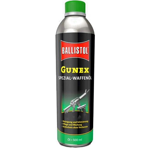 Ballistol EFINITYER Ballistol Waffenpflege Gunex Waffenöl, 500 ml, 22050