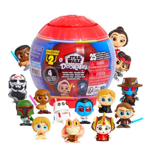 Disney Doorables Star Wars™ Doorables Galaxy Peek Series 2, 1.5-inch Figures, Surprise Collectible Figures, Kids Toys for Ages 5 Up by Just Play