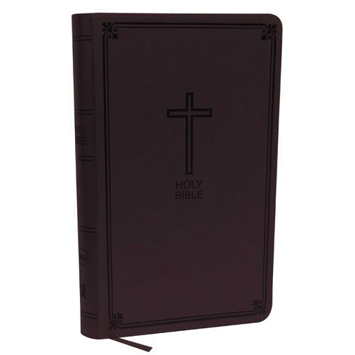 Thomas Nelson NKJV, Deluxe Gift Bible, Leathersoft, Gray, Red Letter, Comfort Print: Holy Bible, New King James Version