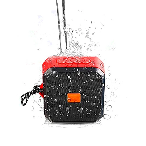 Tek Styz -Tek Styz IPX7 Speaker Works for Plantronics Voyager 4220 P/N 211996-01 with 13H Waterproof Playtime, Indoor, Outdoor Travel 1500mAh (RED)