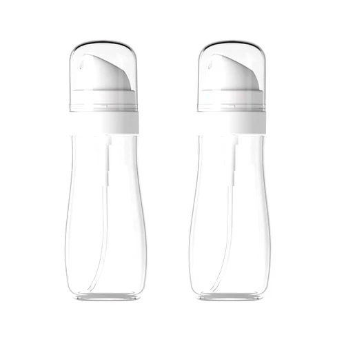 Yolaist Small Spray Bottle with Fine Mist, 2 Pack 3.4oz/100ml Travel Spray Bottles for Hair and Face, Refillable Spray Bottles for Cleaning Solutions, Perfume, Liquid Cosmetics, Essential Oils TSA Approved
