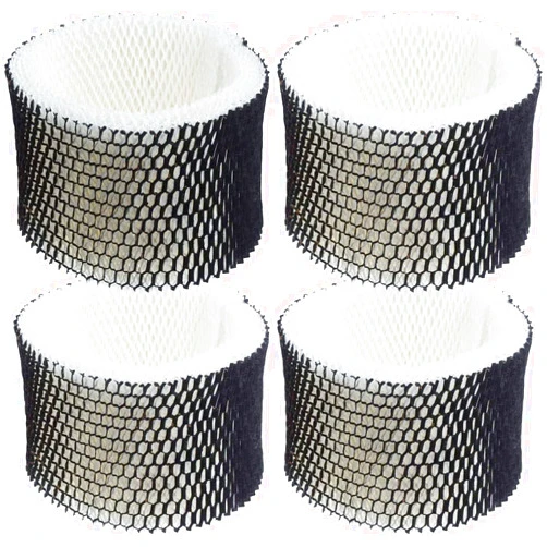 VUIUKOYE 4-Pack HWF62 Humidifier Replacement Filter Fit for Holmes - Letter A, Filters Compatible with Holmes, Sunbeam and Bionaire Cool Mist Humidifiers