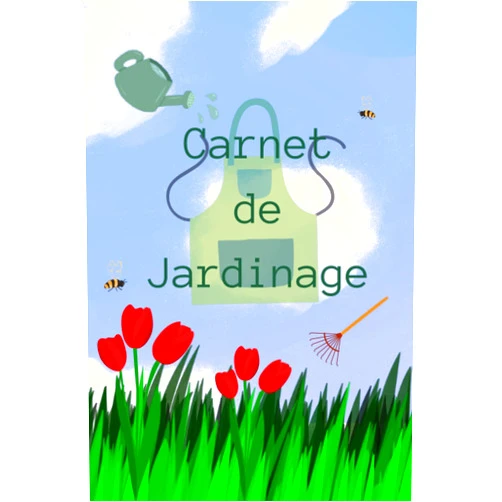 Mon Beau Jardin Carnet de Jardinage-cahier de bord à remplir pour jardinier amateur et professionnel-idée cadeau a offrir-fleurs et potager (French Edition)