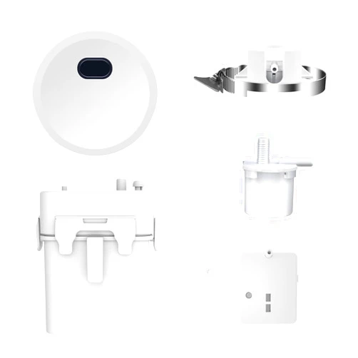 KERDE CN08B Automatic Toilet Flusher Touchless Toilet Flush Kit Automatic Motion Sensor Powered by Batteries .12” Sensor Range