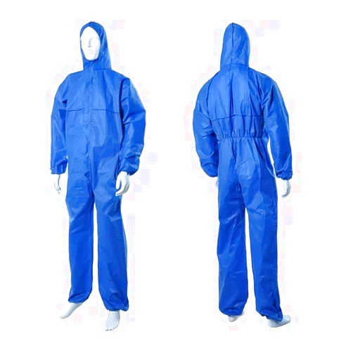 Keebomed Hazmat suit, Chemical Protective Coverall, Category III, Type A, Microporous,Hood, Elastic Wrists and Ankles, Zipper