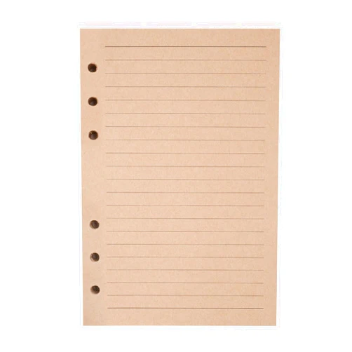 MALEDEN Refills Lined Paper, MALEDEN Refillable A6 Paper for 5x7 Journal Notebook Inserts 200 Lined Pages