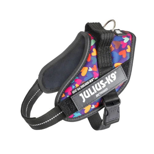 Julius-K9 IDC Powerharness, Size: S/Mini, Mixed Heart (Limited Edition)