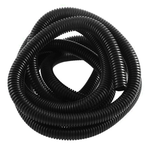 B07L7HJKVY Aexit 12ft PVC Electrical Boxes, Conduit & Fittings Flexible Corrugated Tubing Cable Conduit Tube 14.5 Electrical Boxes x 18.5mm