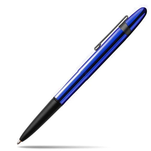 Fisher Space Pen Bullet Pen - 400 Series -Blueberry w/Matte Black - Gift Boxed