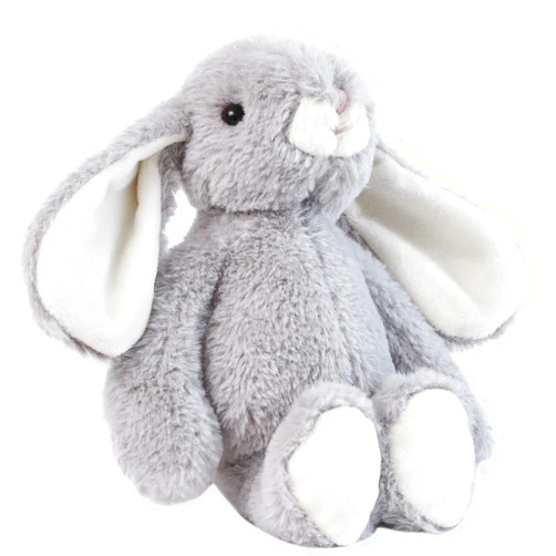 DILLY DUDU Gray Bunny Rabbit Stuffed Animal Plush Toy Best Gifts 10-Inch