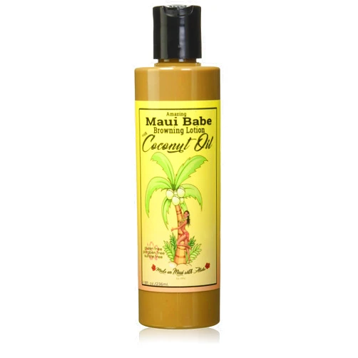 Maui Babe Browning Lotion with Coconut Oil 8oz (236ml)