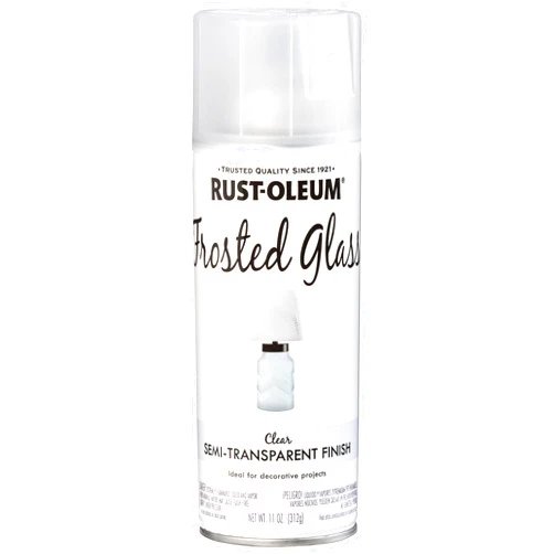 Rust-Oleum 342600 Frosted Glass Spray Paint, 11 oz, Frosted Glass(Packaging May Vary)