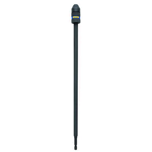 Irwin Tools IRWIN Drill Bit Holder Extension, Impact Rated, Quick Change, 1/4-Inch Shank, 12-Inch Length (1869517)