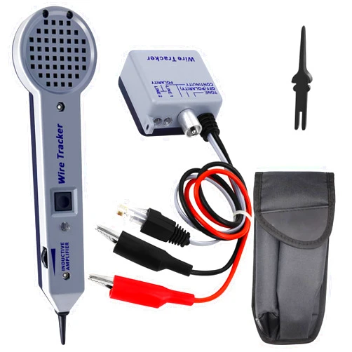 Chaoos Tone Generator kit, Wire Tracer Circuit Tester, 200EP High Accuracy Wire Tester Kit, Wires Tone Tracer, Multi-Tone Cable Test Kits with Inductive Amplifier for Network Cables Collation