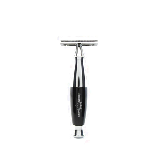 Edwin Jagger Chrome DE Safety Razor- Diffusion 36 Series (Black)