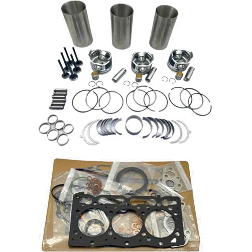 XYohykai Overhaul Rebuild Kit Fit for Kubota D750 D750B Engine Bobcat 220 320 Excavator 453C 443 Loader B5200 B7100 B5200D B7100HST-DT Tractor