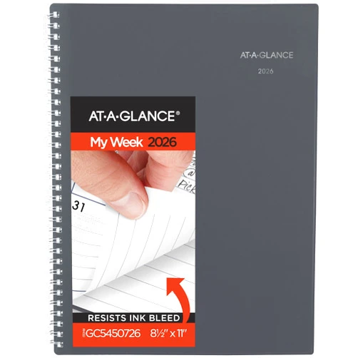 AT-A-GLANCE 2026 Planner, Weekly & Monthly, 8-1/2