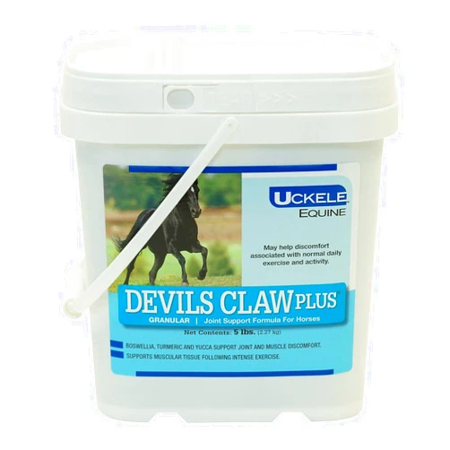 Uckele Devils Claw Plus Powder Horse Supplement - Equine Vitamin & Mineral Supplement - 5 Pound (lb)