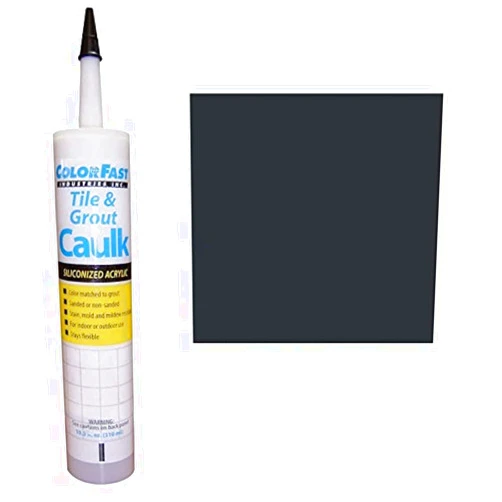 COLORFAST INDUSTRIES Color Fast Caulk Matched to Custom Building Products (Charcoal Sanded)