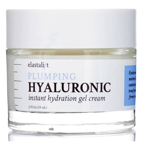 Elastalift Hyaluronic Acid Moisturizer + Vitamin C Face Cream | Anti Aging Cream Hydrating + Plumping Face Lotion For Women, Men, Dry Skin, Wrinkles, & Fine Lines | Facial Skin Care Products, 2 Fl Oz